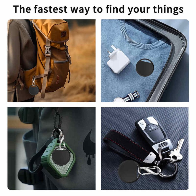 Smart tag black Round 7