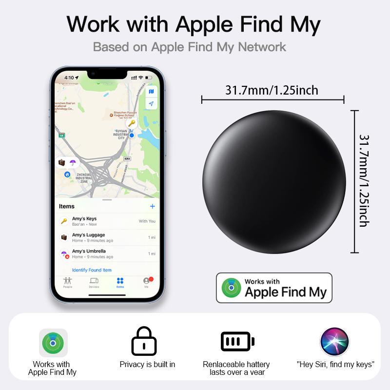 Smart tag round dimention feature